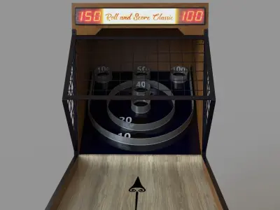 Barrington Collection Premium Roll and Score Game Set 3D model