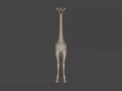 Giraffe model 3D model