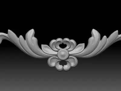 Carving design free for CNC and 3D Printing Free 3D print model
