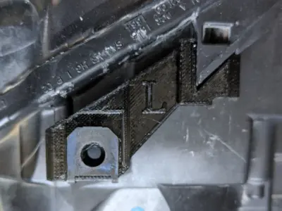 VW GTI Golf Jetta r32 mk5 Upper Right headlight repair tab 3D print model