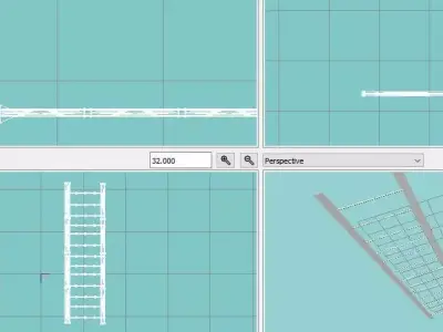 ladder how to build Free low-poly 3D model