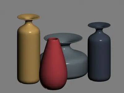 vase 12 3D model purchase