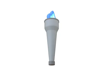 Torch v2 002 Low-poly 3D model