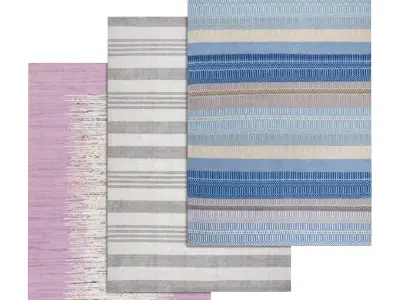 Rug Set 1651 3D model