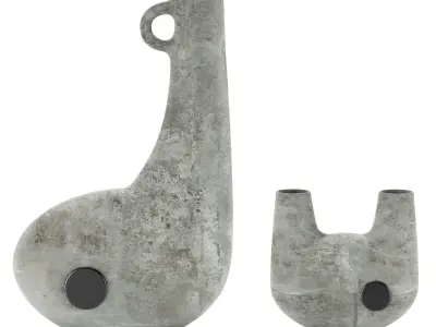 Faina Bandura vases  3D model