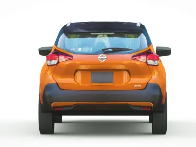 Nissan Kicks 2019 Low-poly 3D model