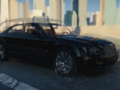 Chrysler 300C Sedan 2009  3D model