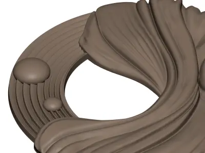 Modern 3D Wall Panel CNC-Ready STL for Interiors 3D print model