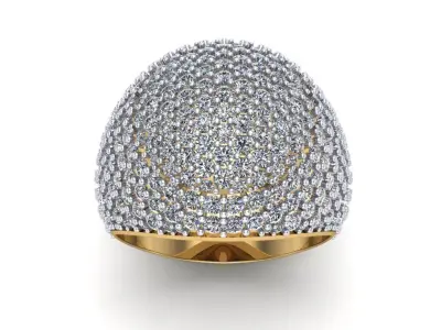 Diamond Ring 3D print model