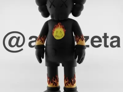 Kaws Palm Angels 2 for Print 3D print model