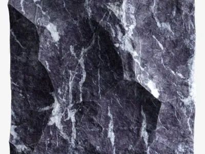 439-RockPanel rock wall art 3D model