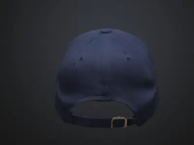 Baseball cap 3D model