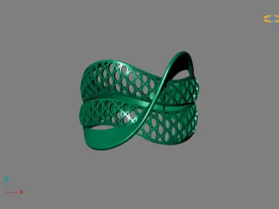 Fancy Womens Rings Plain Rings Ready STL 3DM Models Rings 3D print model 3