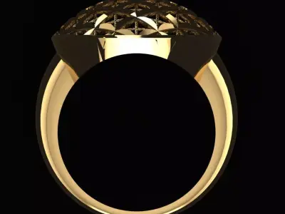  Minimalist Turkish Ring 3D print model