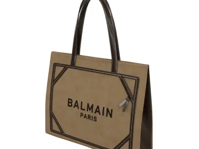 Balmain B Army Shopper Tote Bag Low-poly 3D model