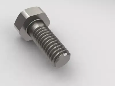 Bolt M6x15 for 3DPrint 3D print model