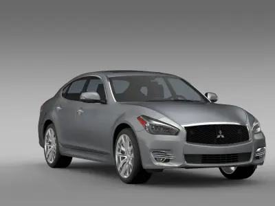 Mitsubishi Proudia BY51 2017 3D model