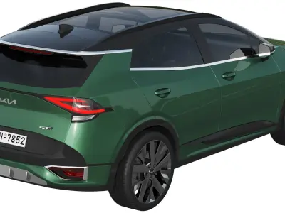 Kia Sportage GT-Line 2022 3D model