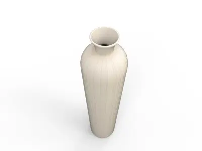 Kimia Tall Ceramic Vase 3D model
