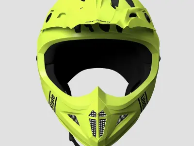 Helmet Off-Road 3D model