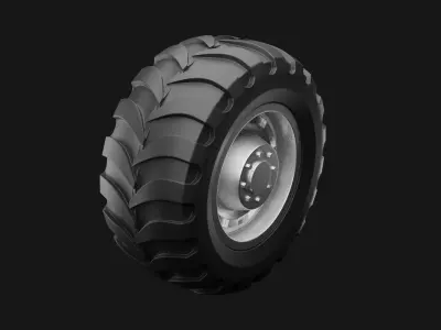 Tyre 3 3D print model