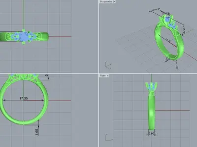 ring code  470 3D print model