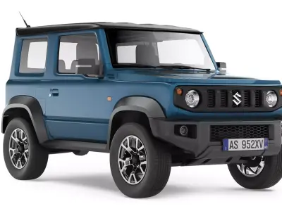 Suzuki Jimny 2019 3D model