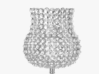 Crystal candle holder 3D model