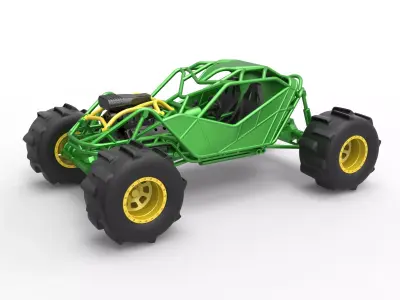 Formula Off Road Scale 1 to 25 3D print model