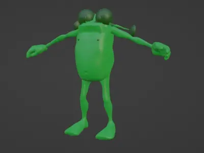 FROG 3D Low-poly 3D model
