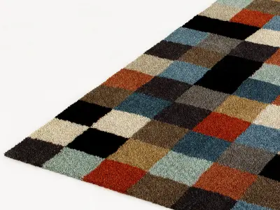 BoConcept pixel rug 3D model