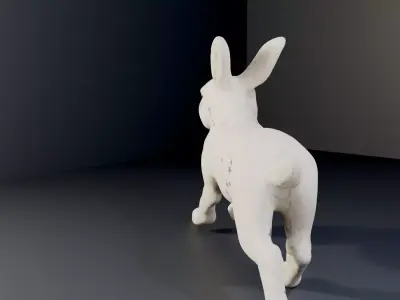 Chinese Zodiac - Hare Figure 3D model