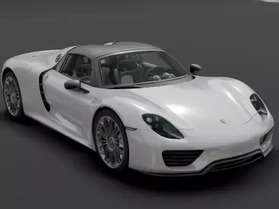 Porsche 918 - Spyder 3D model