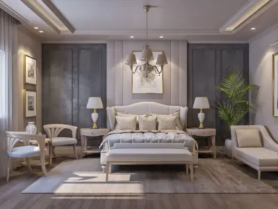 Master Bedroom 3D model