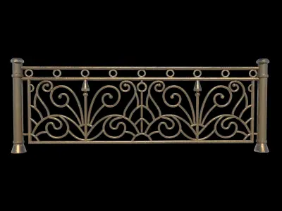 Railing  Pack 3D model
