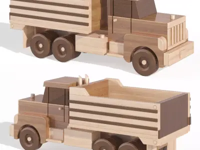 Peter-B Dump Truck 3D model