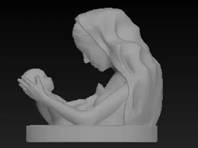 Mothers day special India 3D model