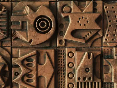 Stone decor n60 3D model