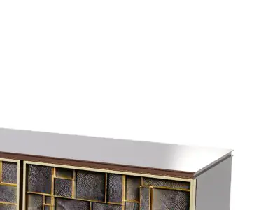 Modern Cabinet Decorative Luxury 3D model