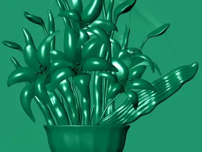 Nature and Music Collection - P1 3D print model