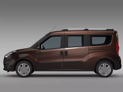 Opel Combo Tour LWB D 2015 3D model
