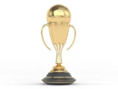 Cups Trophy 3D model 12