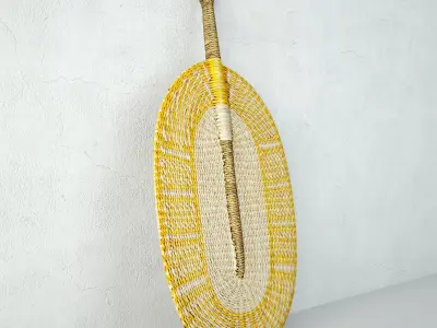 Decorative Fan 3 by ZARA HOME 3D model