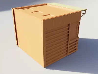 Kioskpaper 3D model