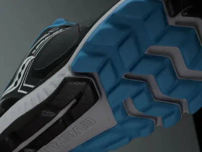 Sauc-fit shoe 48 3D model