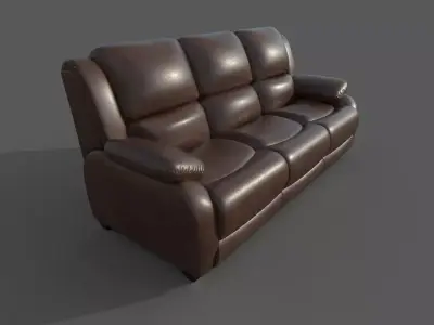 leather sofa 3D model order