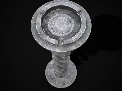 Garden Tray Low-poly 3D model