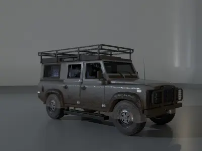 Land Rover Defender 110 3D model order