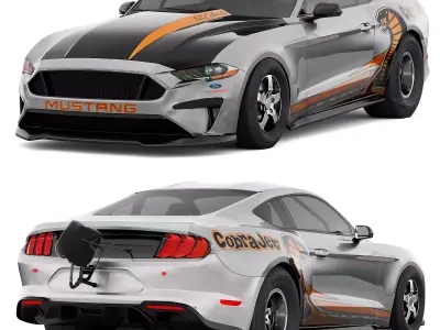 Ford Mustang CobraJet 3D model