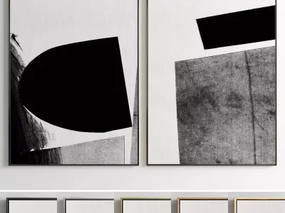 Photo Frame 124 Low-poly 3D model